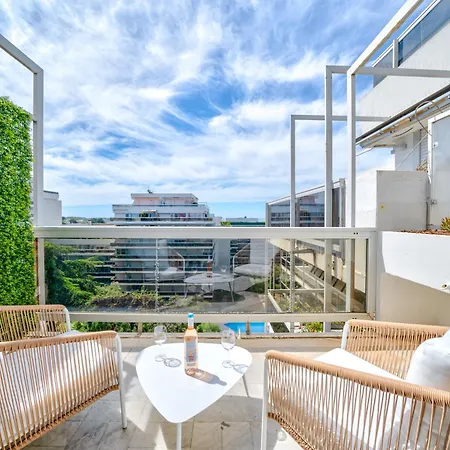 Appartement, Proche Mer, Piscine, Climatisation Apartman Antibes